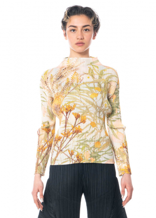 PLEATS PLEASE ISSEY MIYAKE, printed shirt RECOLLECTION