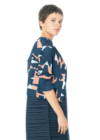 PLEATS PLEASE ISSEY MIYAKE, offene Jacke LUCID