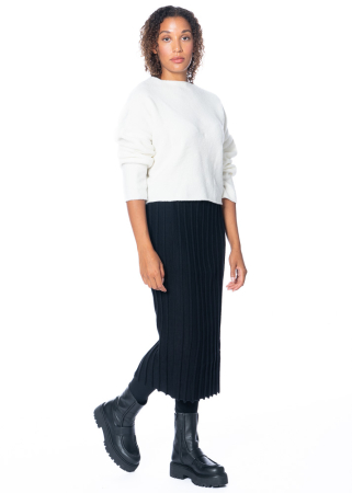 La Vaca Loca, knitted skirt RADICAL with rib design