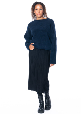 La Vaca Loca, knitted skirt RADICAL with rib design