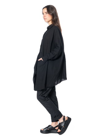 studiob3, long cotton blouse SISSI with pockets