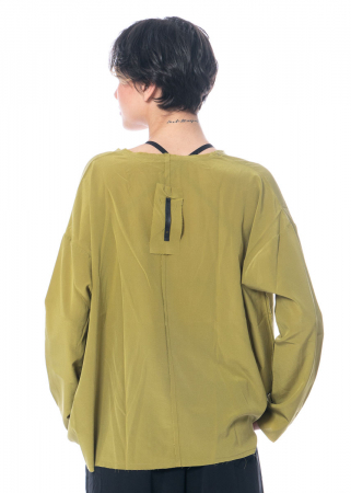 serien° umerica, longsleeve silk blouse with casual fit