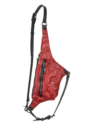 Téo+NG,  belt or crossbody bag  KHAY in red