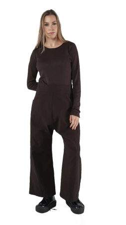 RUNDHOLZ, weite Wollhose im Streifen-Design 2251110125 