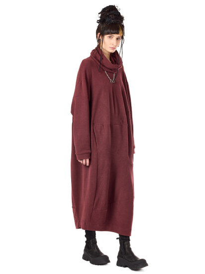 studiob3, langes Kleid mit abnehmbaren Schal GILLIANA - Nobananas - Bild 1