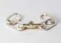 Parts of Four, Roman Large Link Bracelet / Large Closed Link (Fuse, Rainbow Pearl, MA18K+RPRL)