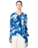 RUNDHOLZ, printed viscose jacket with tie front 1261771104 - NOBANANAS - Image 14