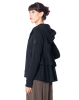 PLUSLAVIE PLÜ, detailreiche Kapuzenjacke NO CARDIGAN III Black - NOBANANAS - Bild 5