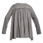 PLUSLAVIE PLÜ, grey jacket CURTAIN UP LIGHT with ruffles - NOBANANAS - Image 2