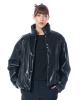 ULI SCHNEIDER, Puffer Jacket made of Faux Leather - NOBANANAS - Image 8