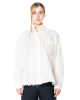 ULI SCHNEIDER, Tec-Marabou Boyfriend Blouse with Fringes - NOBANANAS - Image 1