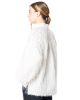 ULI SCHNEIDER, Tec-Marabou Boyfriend Blouse with Fringes - NOBANANAS - Image 7