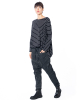 PLUSLAVIE PLÜ, casual pinstripe trousers T PANT - NOBANANAS - Image 5