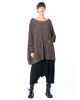 PLUSLAVIE PLÜ, Pants with Extra Low Crotch LOUNGE PANT Black - NOBANANAS - Image 1
