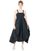 PLUSLAVIE PLÜ, black taffeta dress SHORT T DRESS LUXE - NOBANANAS - Image 1