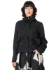 RUNDHOLZ, cropped soft shell rain jacket 1261001112 - NOBANANAS - Image 3
