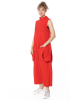 RUNDHOLZ, sleeveless overall in techno-stretch 1261241308 - NOBANANAS - Image 6