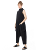 RUNDHOLZ, sleeveless overall in techno-stretch 1261241308 - NOBANANAS - Image 8