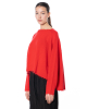 RUNDHOLZ, Oversize Wool Sweater with Fringes 1261330704 - NOBANANAS - Image 8