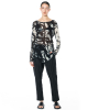RUNDHOLZ, slim-fit shirt with spray print 1261620501 - NOBANANAS - Image 3