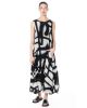 RUNDHOLZ, viscose dress with graffiti print 1261770906 - NOBANANAS - Image 10