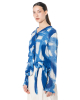 RUNDHOLZ, printed viscose jacket with tie front 1261771104 - NOBANANAS - Image 11