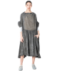 RUNDHOLZ DIP, oversized dress with puff sleeves 1262110913 - NOBANANAS - Image 3