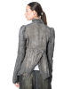 RUNDHOLZ DIP, pinstripe jacket with ruched sleeves 1262111101 - NOBANANAS - Image 9