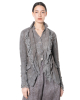 RUNDHOLZ DIP, fitted jacket with lace ruffle 1262241104 - NOBANANAS - Image 5