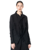 RUNDHOLZ DIP, fitted lace jacket in black gloss 1262241124 - NOBANANAS - Image 5