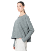 RUNDHOLZ DIP, oversized french terry cotton shirt 1262280505 - NOBANANAS - Image 10