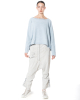 RUNDHOLZ DIP, oversized french terry cotton shirt 1262280505 - NOBANANAS - Image 12