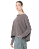 RUNDHOLZ DIP, oversized french terry cotton shirt 1262280505 - NOBANANAS - Image 6