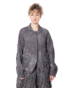 RUNDHOLZ DIP, fitted jacket with gathered details 1262391106 - NOBANANAS - Image 1