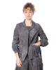 RUNDHOLZ DIP, fitted jacket with gathered details 1262391106 - NOBANANAS - Image 5