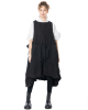 RUNDHOLZ DIP, Oversize Cotton Dress with Gathering 1262530917 - NOBANANAS - Image 9