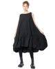 RUNDHOLZ DIP, A-line dress with gathered hem 1262530918 - NOBANANAS - Image 3
