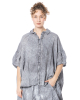 RUNDHOLZ DIP, boxy cotton blouse with pleats 1262580403 - NOBANANAS - Image 4