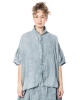 RUNDHOLZ DIP, boxy cotton blouse with pleats 1262580403 - NOBANANAS - Image 7