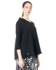 RUNDHOLZ BLACK LABEL, Baumwollshirt mit Raffungen 1263290515 - NOBANANAS - Image 5
