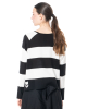 RUNDHOLZ BLACK LABEL, gestreifter Pullover aus Baumwolle 1263330701 - NOBANANAS - Image 8