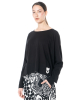 RUNDHOLZ BLACK LABEL, A-line cotton sweater 1263330711 - NOBANANAS - Image 3