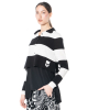 RUNDHOLZ BLACK LABEL, short jacket with a striped design 1263337102 - NOBANANAS - Image 4