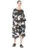 RUNDHOLZ BLACK LABEL, linen dress with graphic print 1263550905 - NOBANANAS - Image 5