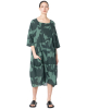 RUNDHOLZ BLACK LABEL, linen dress with graphic print 1263550905 - NOBANANAS - Image 8