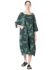 RUNDHOLZ BLACK LABEL, linen dress with graphic print 1263550905 - NOBANANAS - Image 9