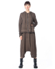 PLUSLAVIE PLÜ, detailed cardigan with hood NO CARDIGAN Chocolate - NOBANANAS - Image 3