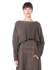 PLUSLAVIE PLÜ, cropped pullover WIDESHORTSWEAT - NOBANANAS - Image 1