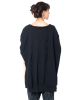 PLUSLAVIE PLÜ, casual tunic NEW WIDELONGSWEAT Black - NOBANANAS - Image 4
