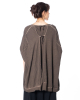 PLUSLAVIE PLÜ, wide tunic NEW WIDELONGSWEAT Chocolate - NOBANANAS - Image 3